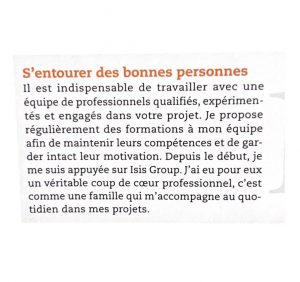 ISIS GROUP - PARUTION BEAUTY FORUM N°65